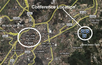 Map Braga